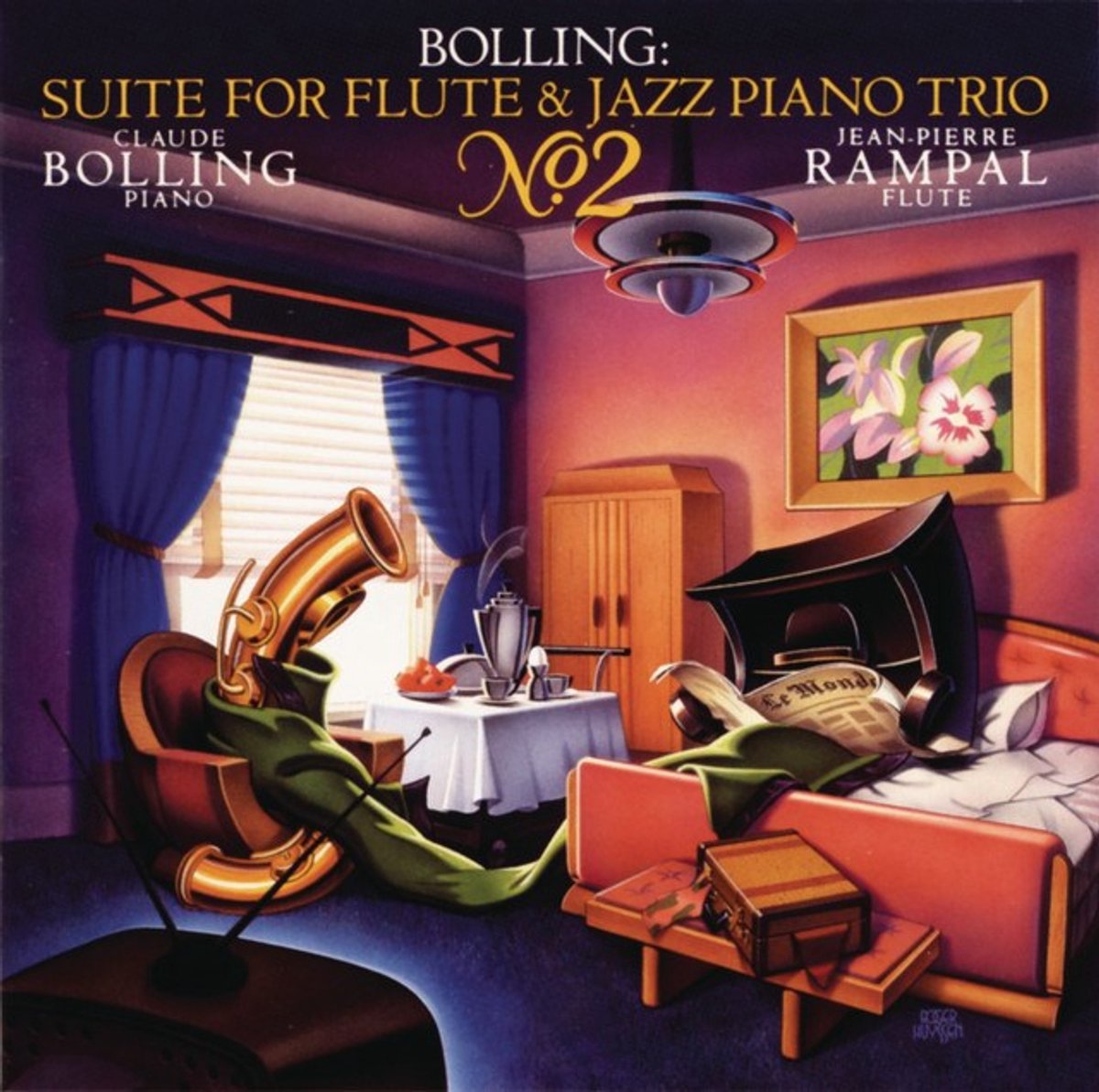 Open Space Quartet - Claude Bolling: Suite Nr.2 For Flute And Jazz Piano Trio (CD)