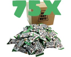 All Day Nuts – Noodpakket - 75x noten snack zakjes 35g – notenmix met cashew en amandel – Power Mix – 2,6 kg – gezonde porties voor werk, school en kantine (PM 35 75)