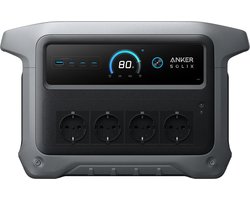 Anker SOLIX – C1000 Gen 2 – 1.024Wh(Black) – Portable powerstation – Backup stroomuitval – Camping – Outdoor