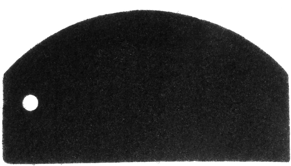 Filtech half-rond friteusefilter - koolstoffilter geschikt voor Tefal friteuse series 78100-78199 en 78200-78299 - frituurpan filter