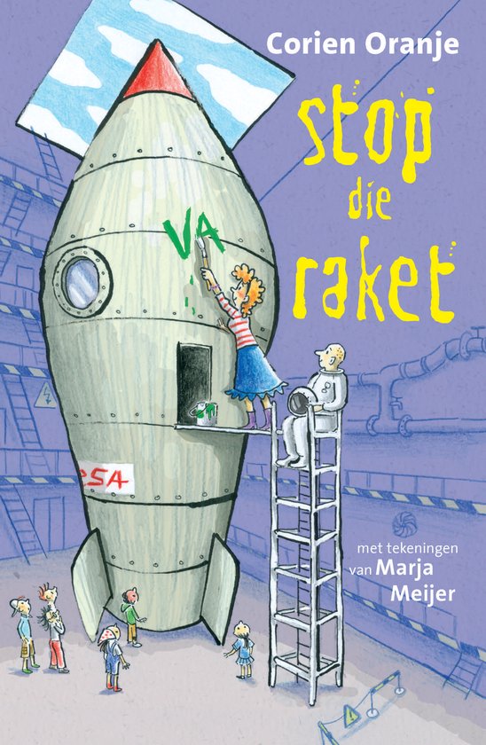 Juf Fiep - Stop die raket - cover