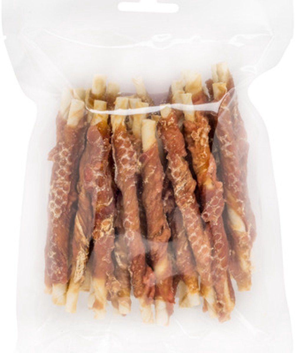 Landman Kauwstaaf met Eend (30st) - 12.5cm - Hondensnacks - Hondensnoepjes - Kauwsnacks - Kauwstaaf Hond