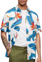 Superdry Chemise Chemise Hawaïenne M4010353a Optic Paradise Taille Homme - M