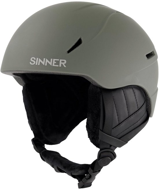 SINNER CREST skihelm - Mos Groen - Maat M