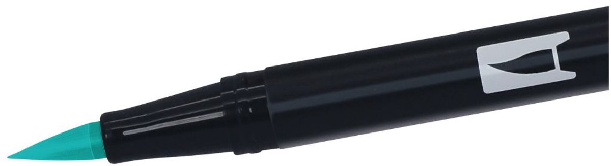 Tombow Brush pen - ABT 403 - Dual Brushpen - Bright Blue - Blauw — afbeelding 2