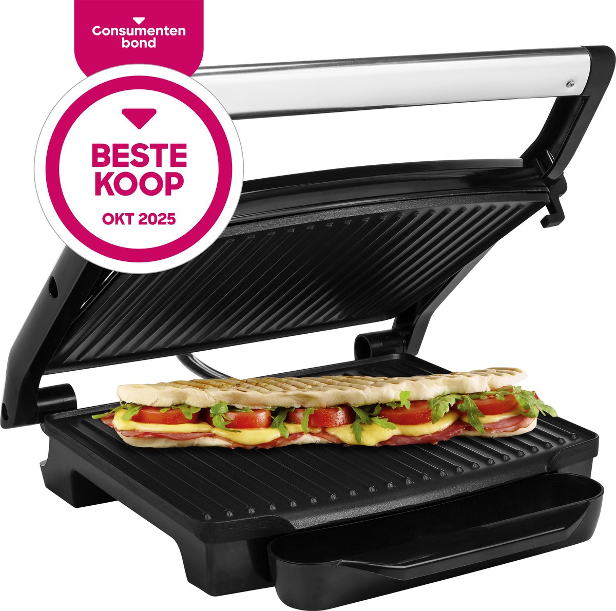 Princess Panini Grill Zwart