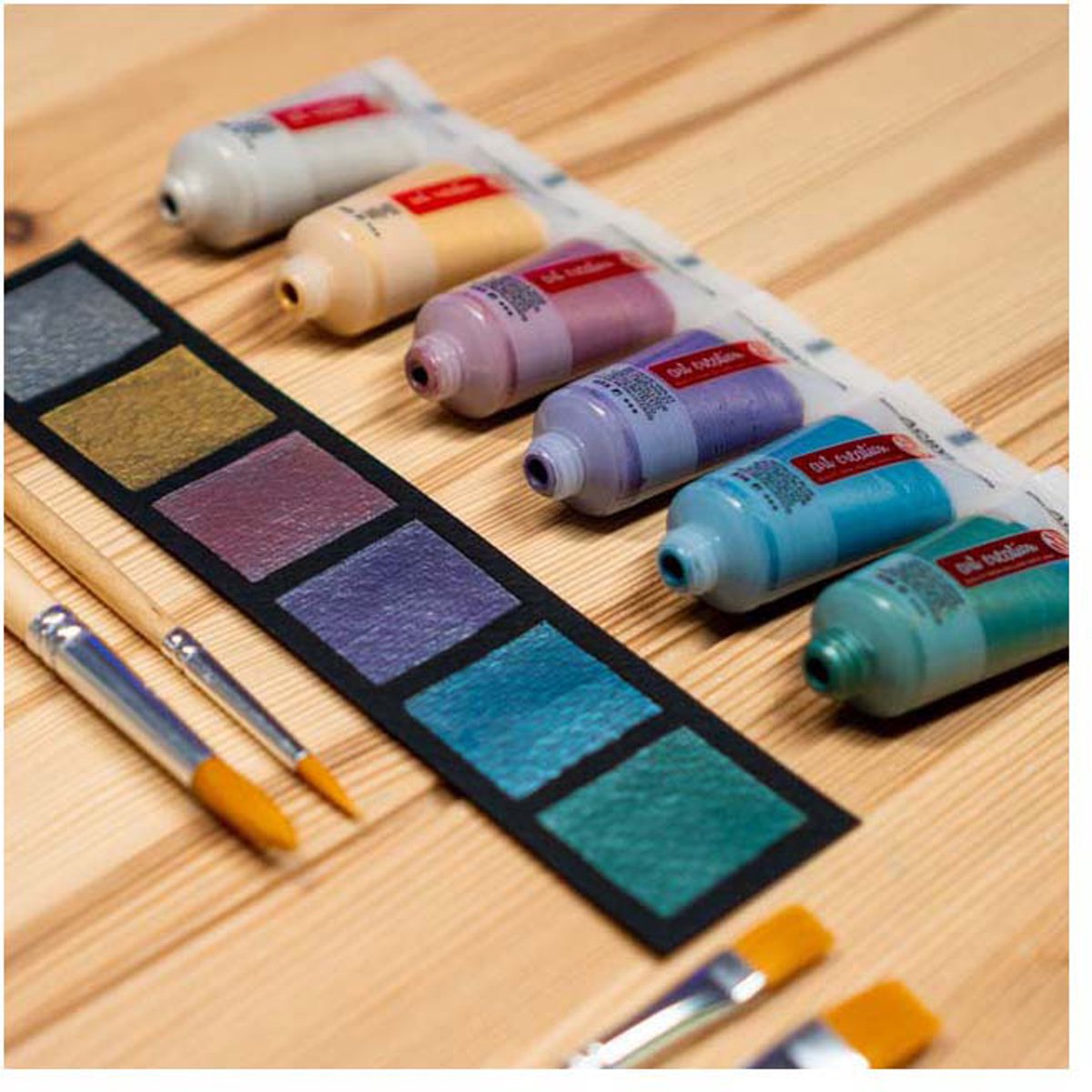Talens Art Creation Acrylverf set Metallic | 6 x 12 ml — afbeelding 3