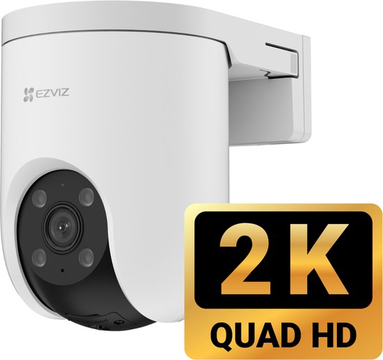 EZVIZ H8c SE 2K Buitencamera met 360° Pan & Tilt - EZVIZ Europe - €52,10