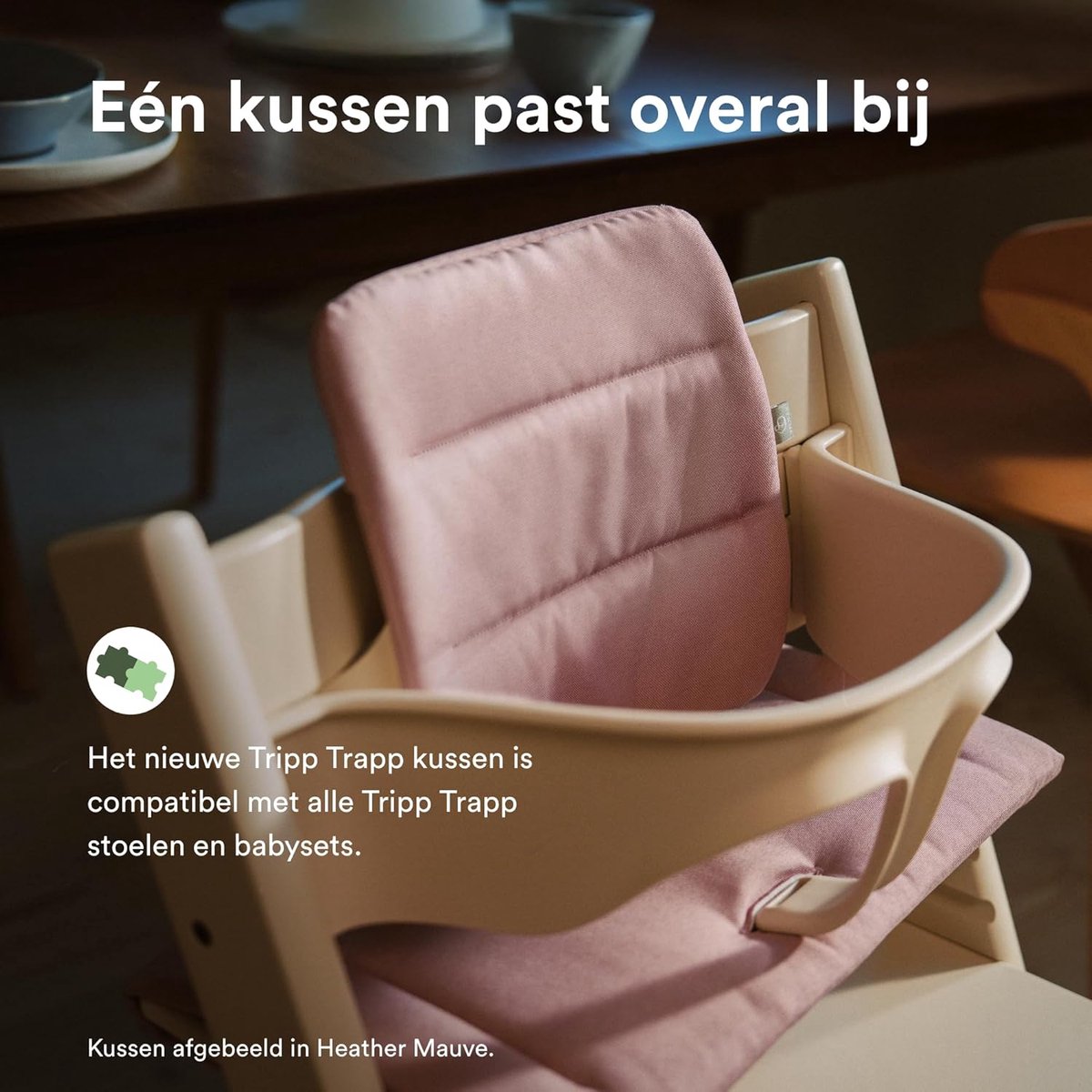 Stokke® Tripp Trapp® Kussen | Beige – foto 5