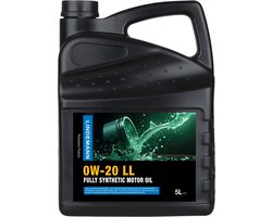Lindemann Motorolie 0W20 Longlife - 5L - Brandstofbesparing - ACEA C5/C6 - API SN/SP - voor Benzine- en (lichte) Dieselmotoren