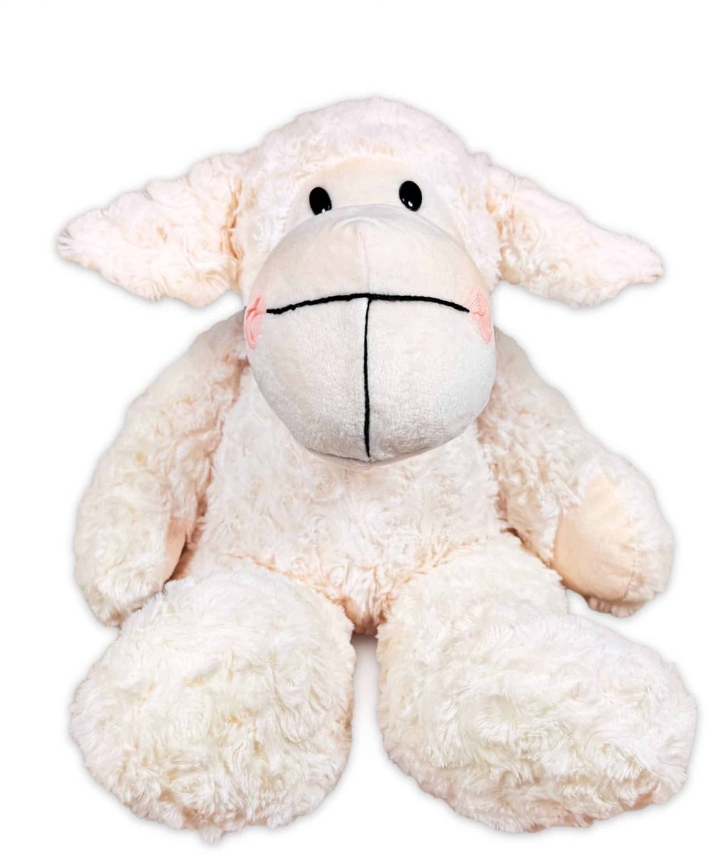 Funnies Knuffel Schaap 45cm - Zachte Knuffel voor Kinderen - Grote Pluche Knuffel - Knuffelspeelgoed voor Baby & Peuter - Cadeau voor Jongens & Meisjes