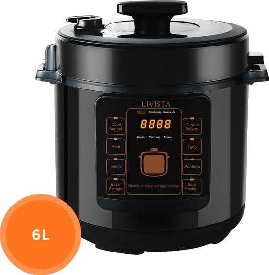 WM Handel Rijstkoker met Stomer 6L - 1000W Anti-aanbak
