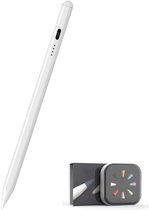 Studio Air® SP3i Stylus Pen voor iPad met 8 Pencil Tips - Alternatief voor Apple Pencil - USB-C Oplaadbare iPad Pen - Geschikt als Stylus Pen voor iPads vanaf 2018 - Wit