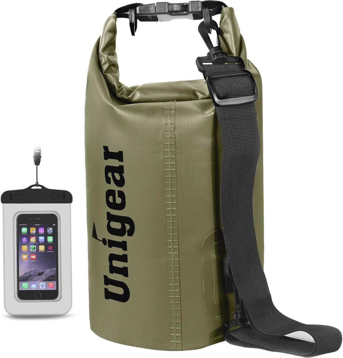 Waterdichte tas voor wandelen, kamperen en vissen