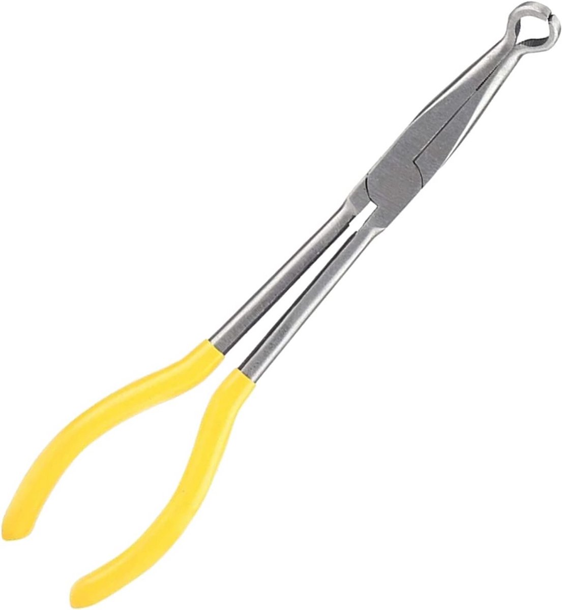 Lange tang met gebogen snavel - Ergonomische tang voor ambachtelijke reparaties