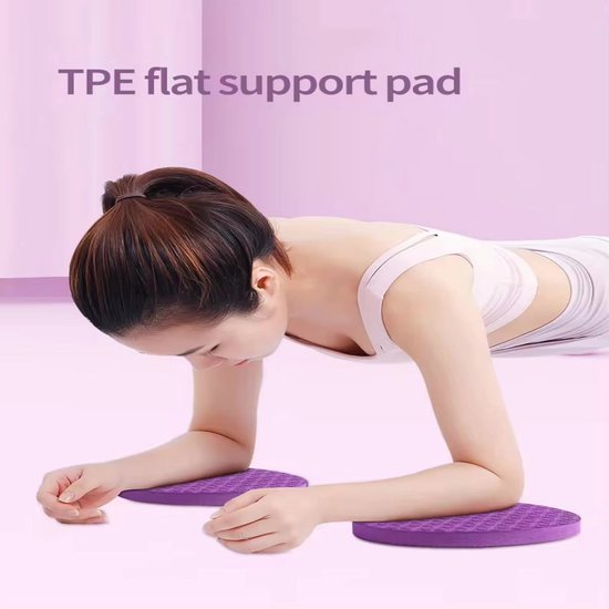 Yoga Knie Pad 2pcs - Anti-slip Foam Kussen voor Comfort en Ondersteuning — afbeelding 5