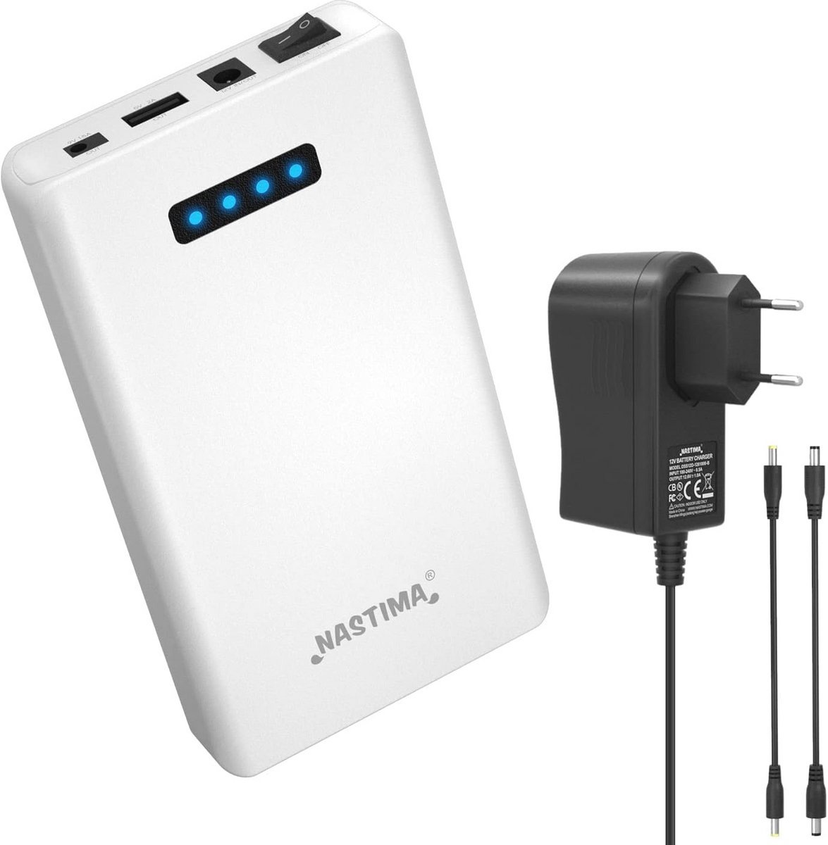 Oplaadbare 12V Lithium-ion Accu 5200mAh met Dubbele Uitgang voor Diverse Apparaten