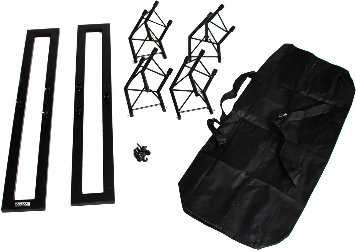 Accessoirepakket DJ-TRUSS - incl. hoekstukken en voetstukken - Multikleur - Innox ACC-2