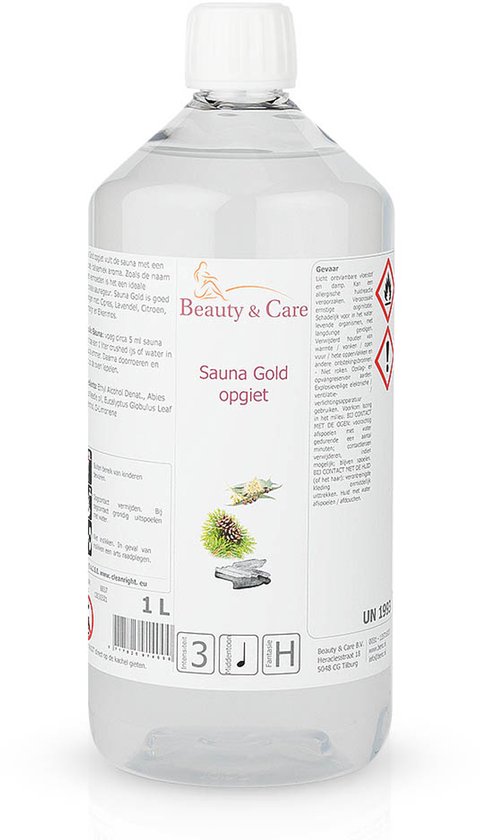 Beauty & Care - Infusion Sauna Gold - 1 Litre - Parfums Sauna
