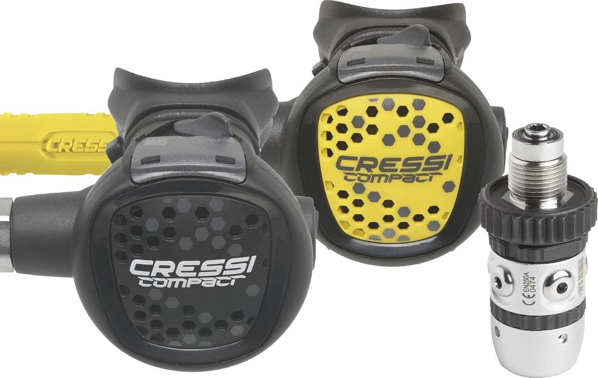 Compacte Octopus Set voor Duikers - Duikaccessoires