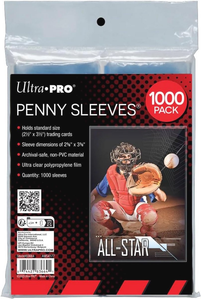 1000 Soft Sleeves voor Verzamelkaarten - Transparante Bescherming