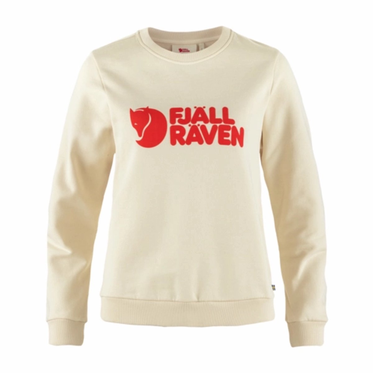 Trui Fjällräven Women Fjällräven Logo Chalk Flame -S Wit