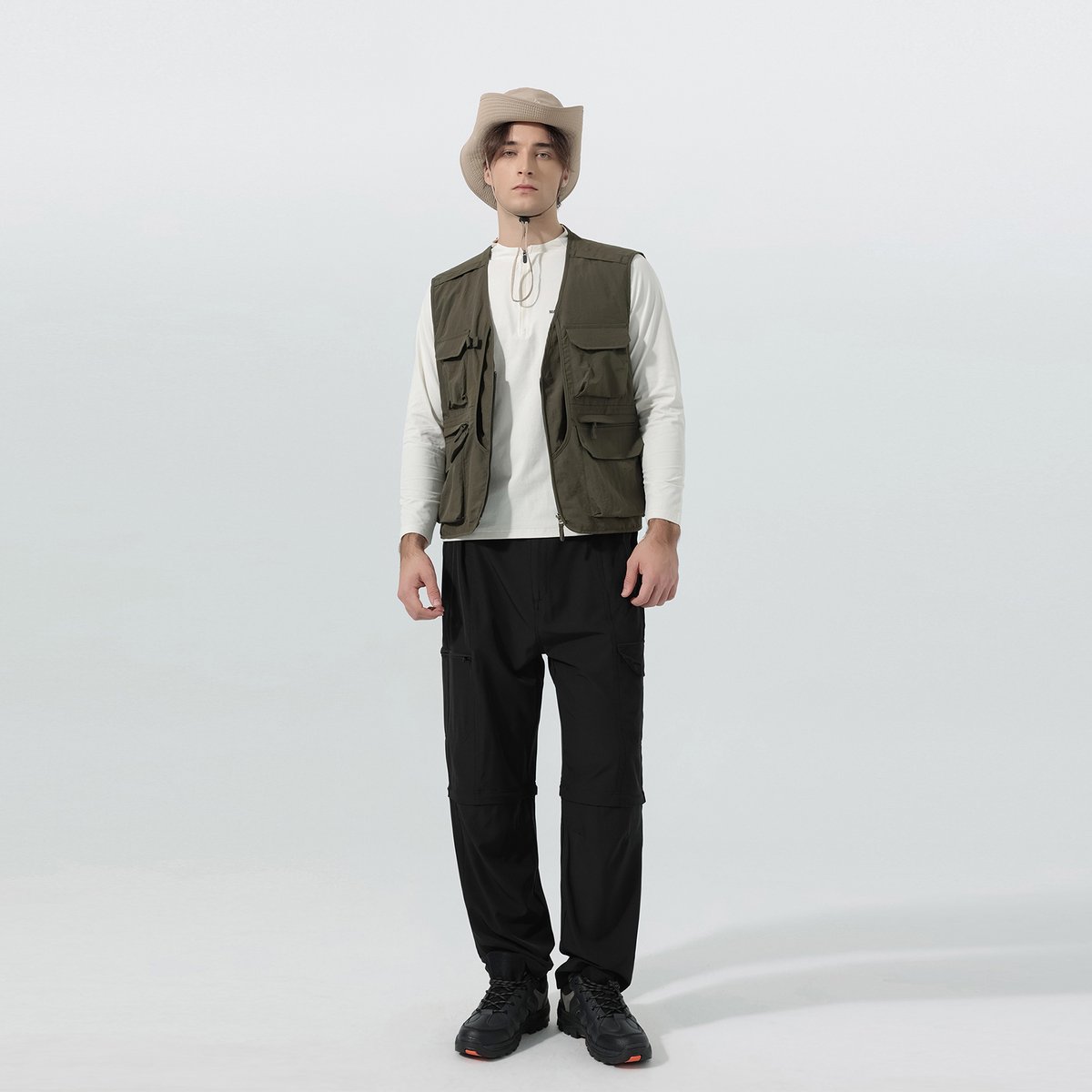 YOUTHUP Heren Multifunctioneel vest - Meerdere zakken - XL