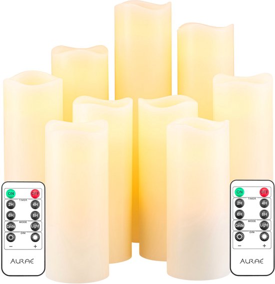 Happy Goods Led Kaarsen met Afstandsbediening