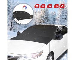 Voorruitbeschermhoes - Voor winter - Vouwbaar - Bescherming tegen ijs - Tegen sneeuw, ijs, zon, stof - Voor auto, SUV