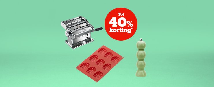 Tot 40% korting*