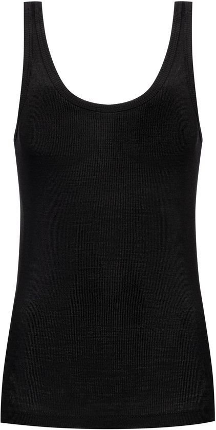 Mey Chemise Wool Love Rib Dames 65014 3 noir L/XL