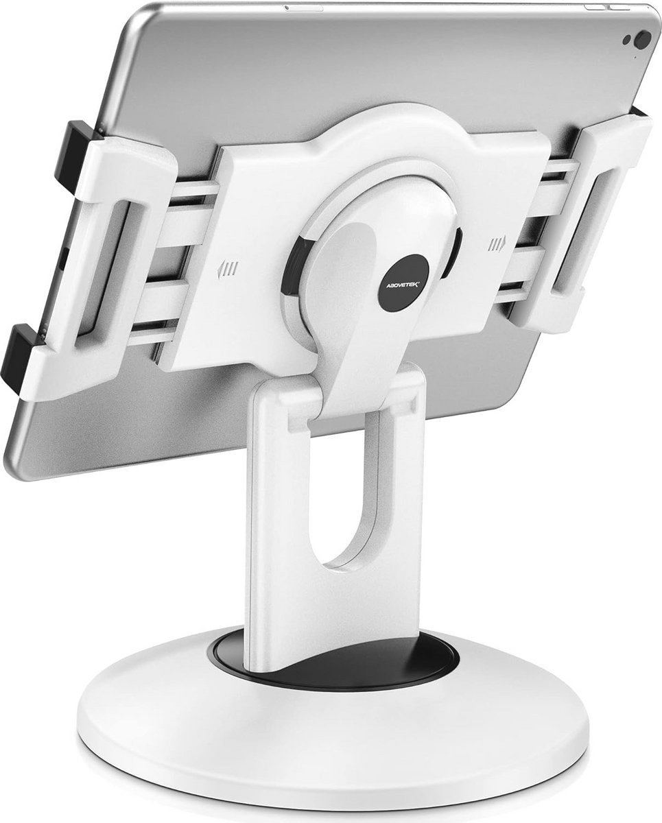 Draaibare Tablet Stand voor 6-13 inch iPads – Ideaal voor Winkels, Kiosken en Showrooms