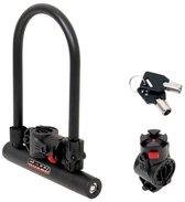 Hiplok DX Antivol En U – Acier Trempé 14 Mm, Verrouillage 2 Points, Certifié Diamond, Clip Ceinture