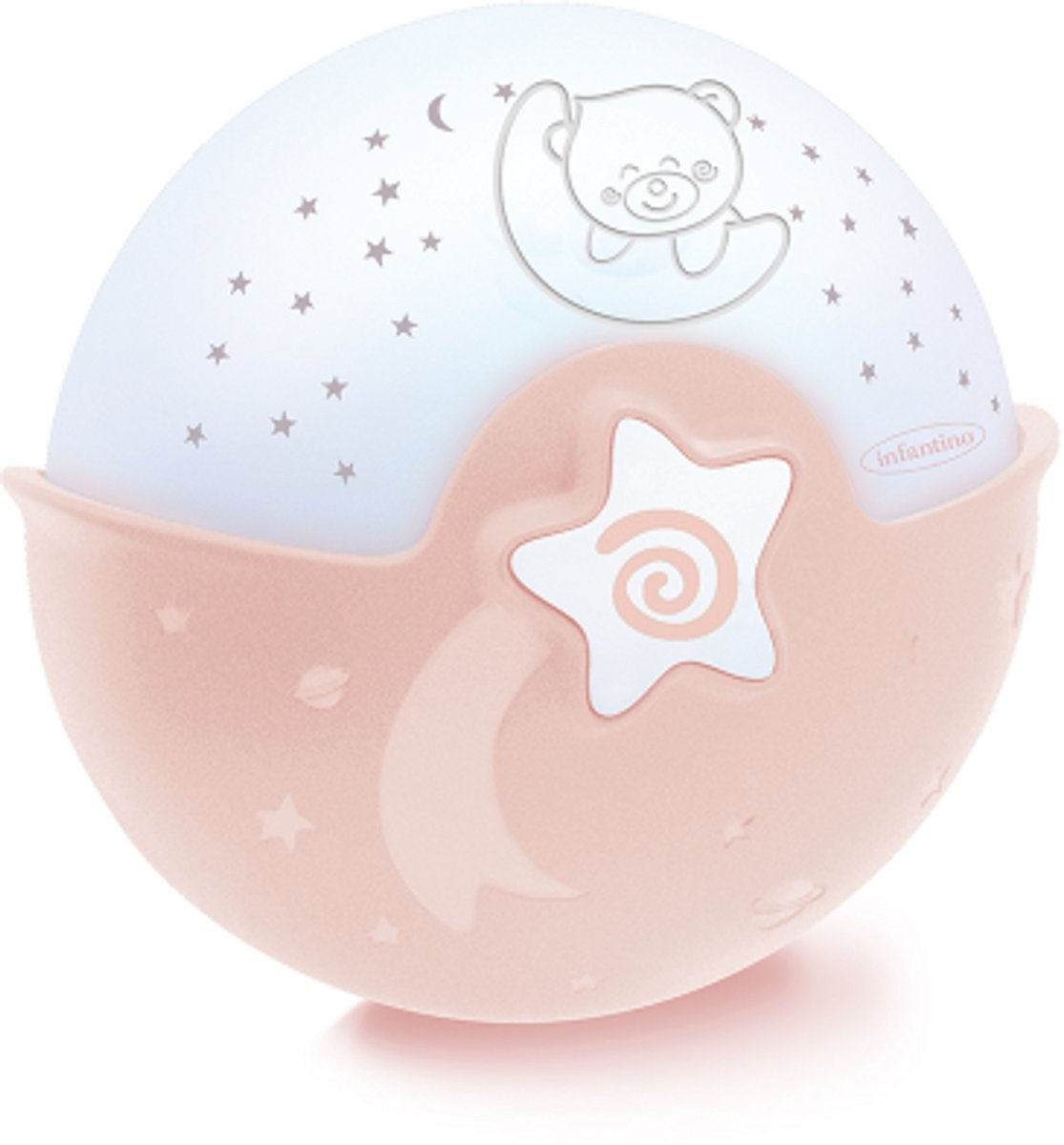Infantino - WOM - Soothing Light & Projector - Dusty Pink