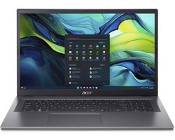 Acer Aspire Go 17 AG17-31P-38J8 - Laptop - 17 inch - Core 3 - 8GB - 512GB SSD - Grijs - AZERTY