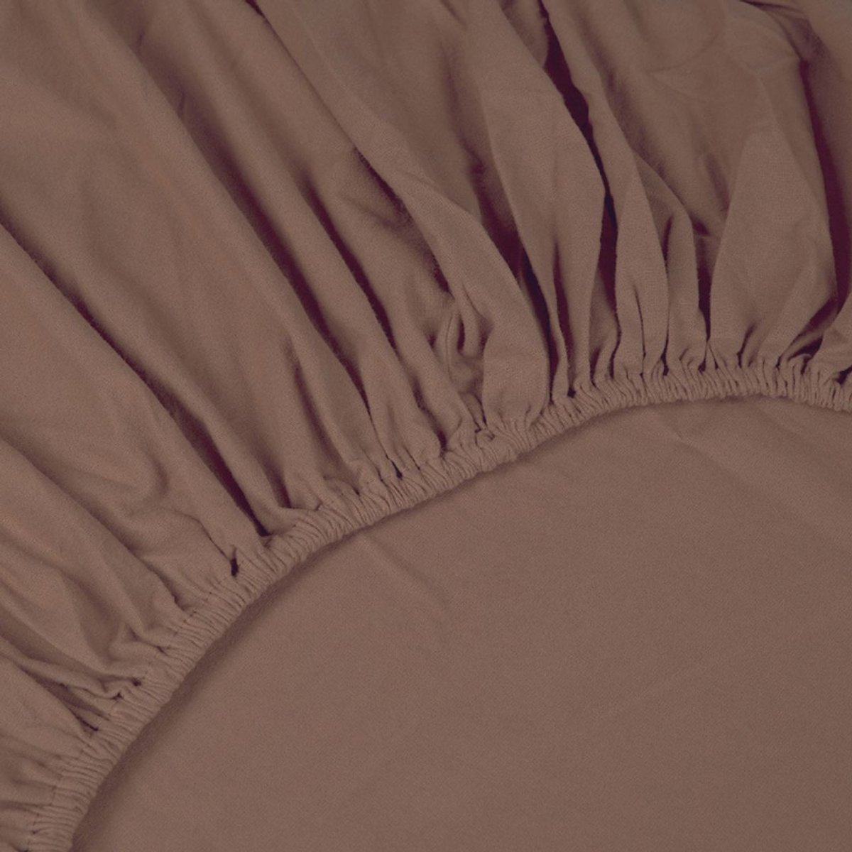 Kayori Atsui Topper Hoeslaken Flanel - 180x210-220cm - Matrasdikte 12 cm - Heerlijk warm - Taupe