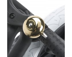Wishbone fietsbel goud