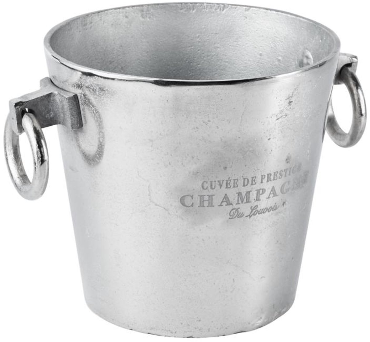 Michael Noll - Champagnekoeler - Aluminium - Zilver - Rond - Maat M - 23 cm