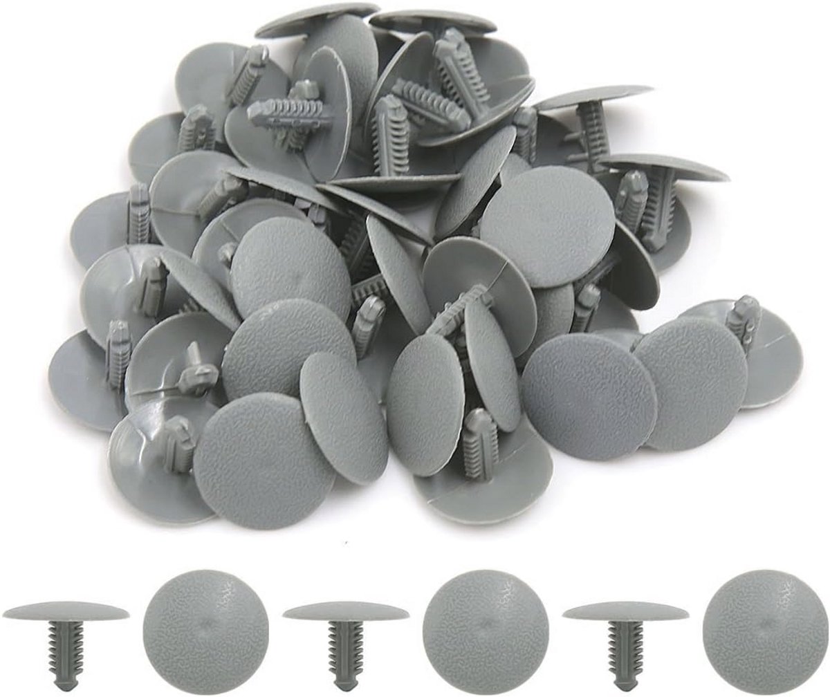 50 Stuks Auto Deur Spatbord Klinknagels - Kleur Grijs