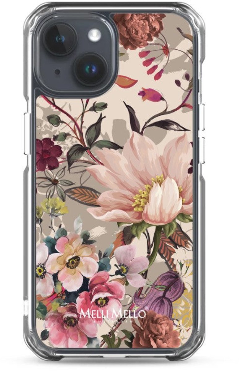 Melli Mello Telefoonhoesje Vintage Palm (Soft case) - Apple iPhone 15