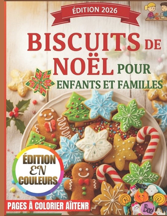 Biscuits de Noël Pour Enfants Et Familles - cover