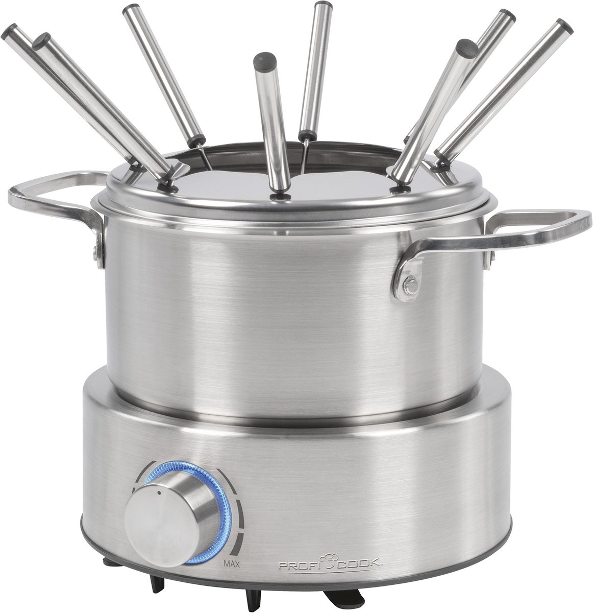 ProfiCook FD 1288 - Fondue Set - 8 personen - RVS – foto 2