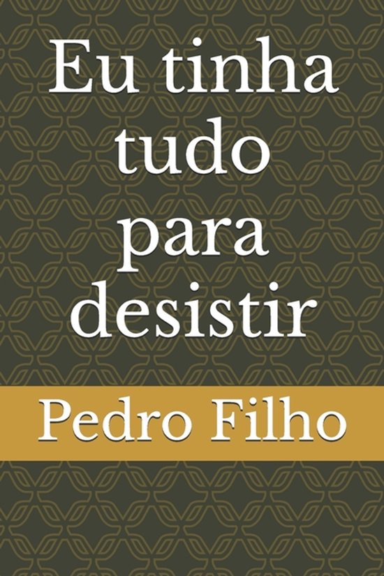 Eu tinha tudo para desistir - cover