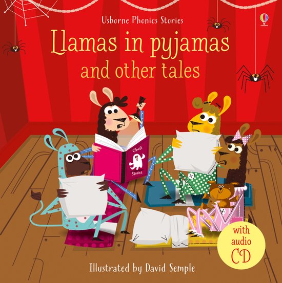 Llamas In Pyjamas & Other Tales BK & CD - cover