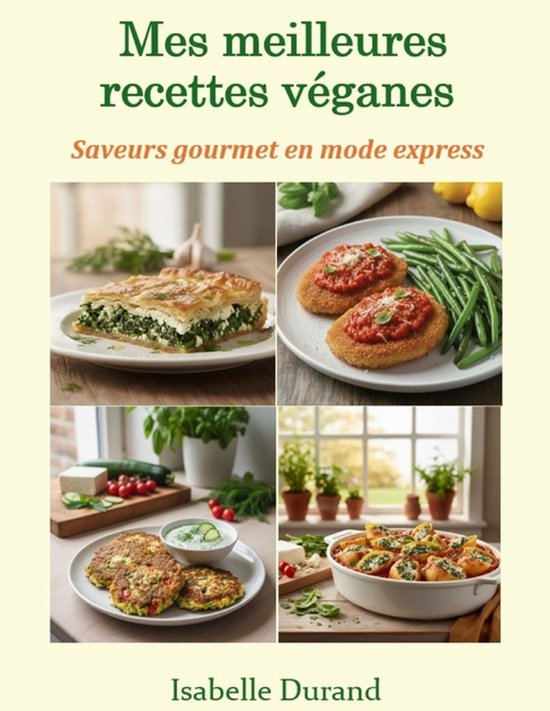 Mes Meilleures Recettes Véganes - Saveurs Gourmet en Mode E ... - cover