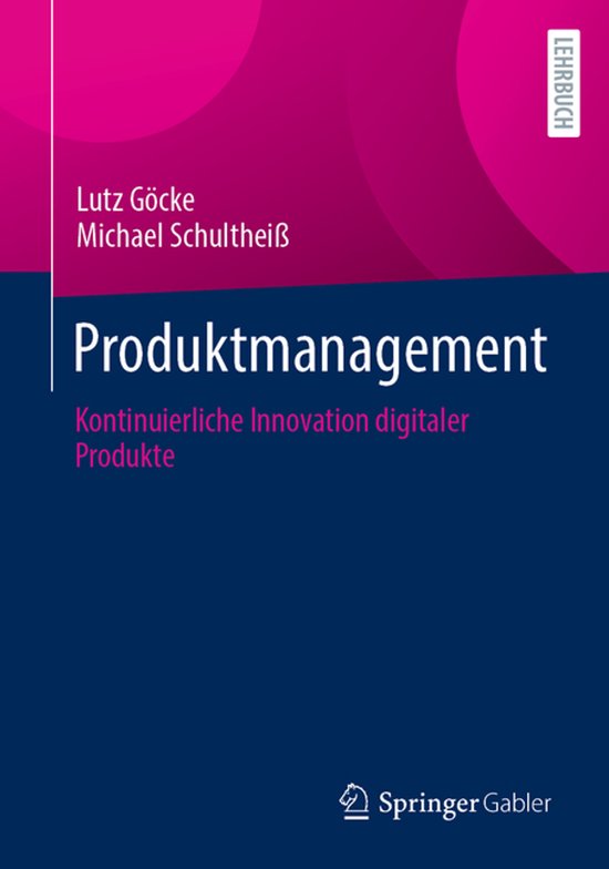 Produktmanagement - cover