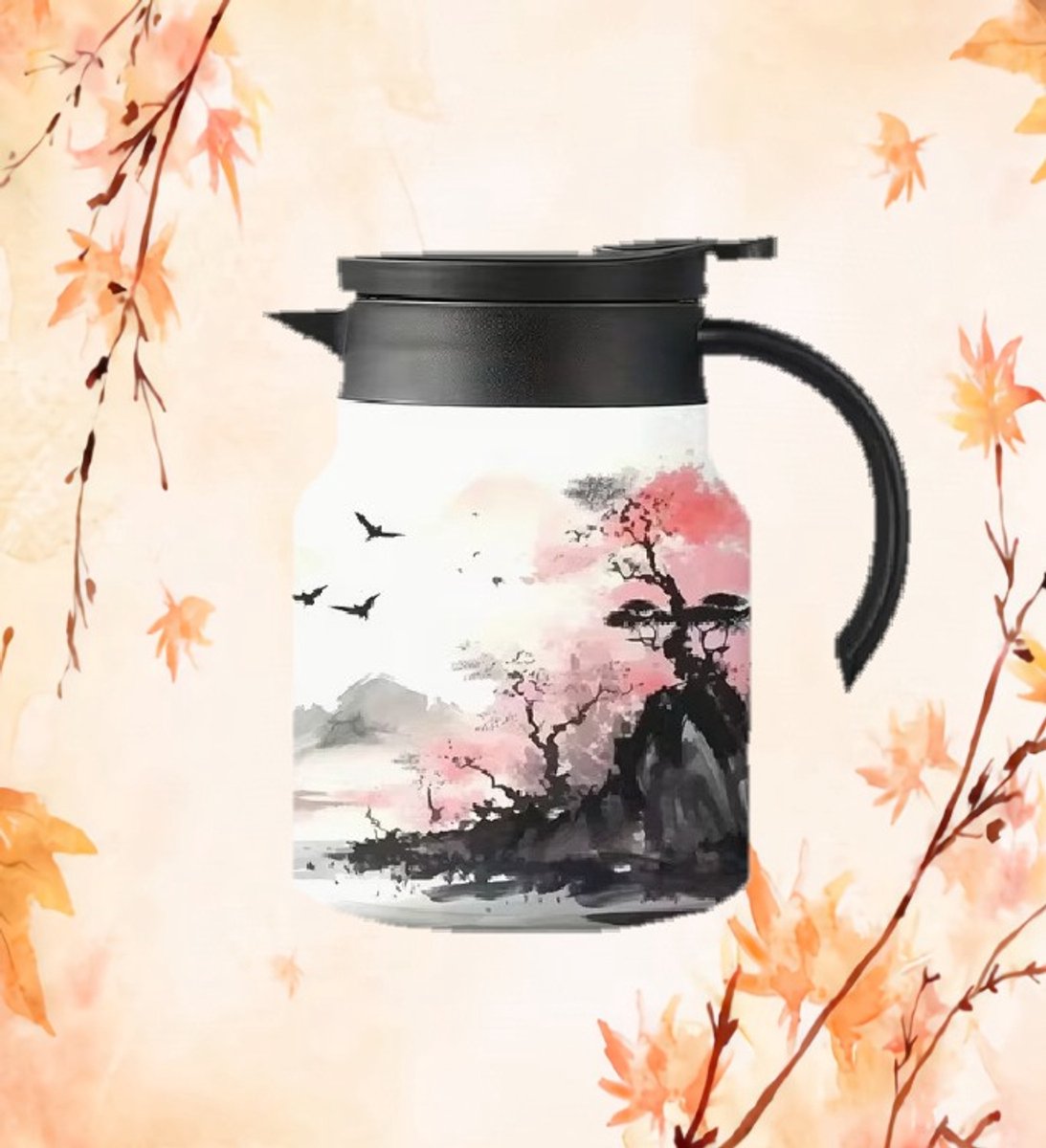 Theepot - thermos - theepot met filter - thermoskan - koffie - theekan