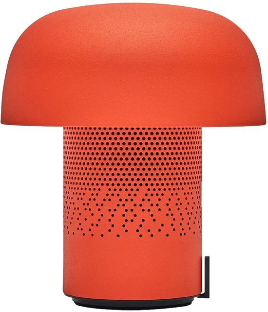 Bluetooth speaker met dimbare LED-lamp Kooduu Sensa Play oranje, oplaadbaar, draadloos, met JBL geluid
