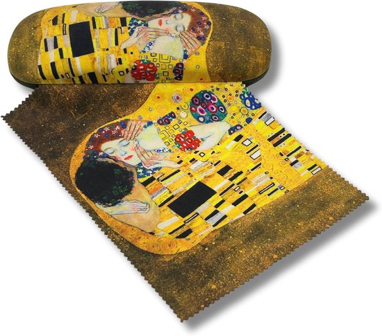 VON LILIENFELD Brillenetui Franse Bulldog Brillenkoker Stabiele Dame Heren Motief Box Honden