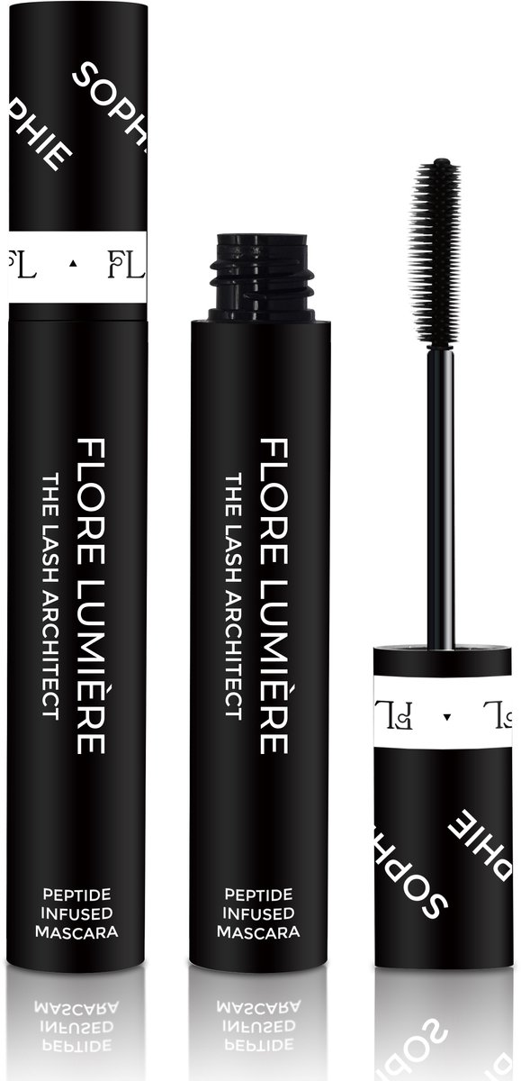 Mascara met Wimperserum (Kies je borstel) – Variant: Sophie (Lengte) – Flore Lumière